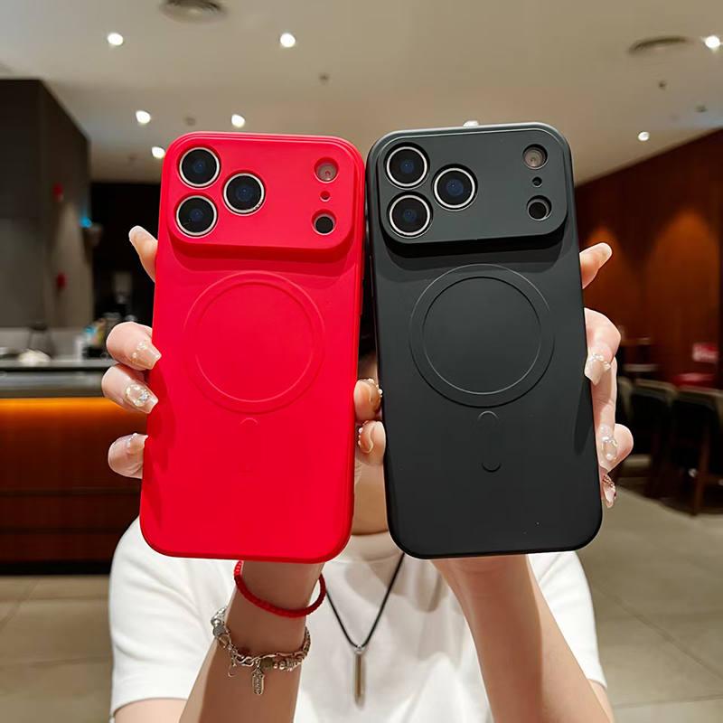 Phone Cases Quality - เคสโทรศัพท์แบบไร้สายสีพื้นคุณภาพสูง สำหรับ iPhone 17 Pro Max