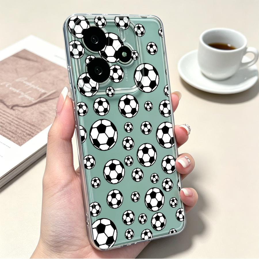 Phone Cases Funny - เคสฟุตบอลตลกๆ สำหรับเสี่ยวมี่ โพโค X3 โปร X3