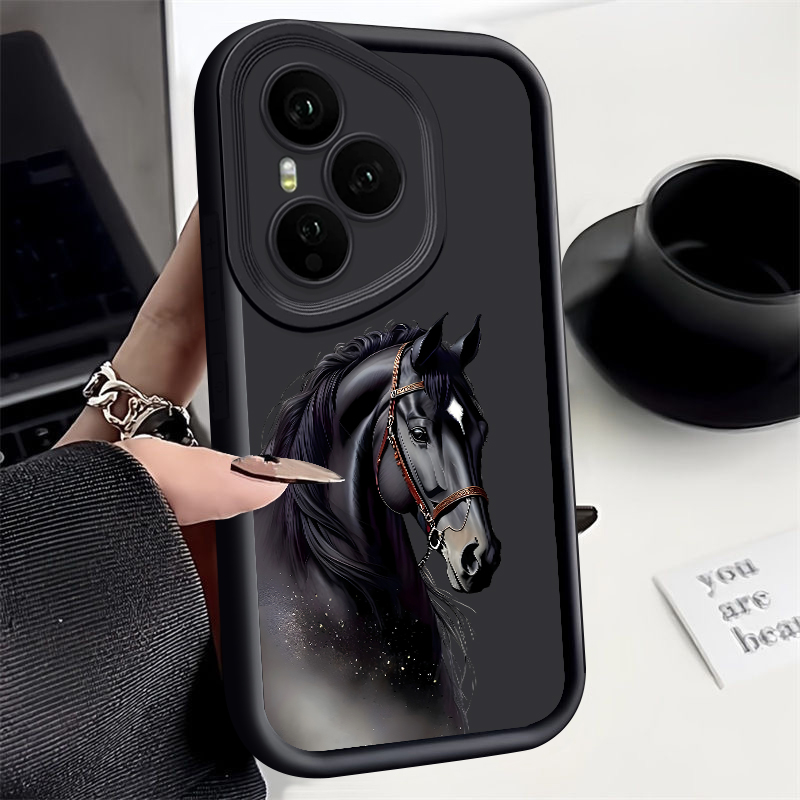 Phone Cases Honor - เคสโทรศัพท์ลายม้าสุดสร้างสรรค์ สำหรับ Honor 400 200 Pro