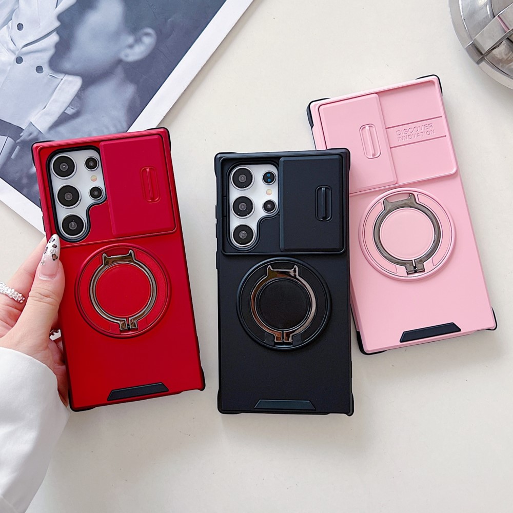 Phone Cases Quality - เคสพร้อมที่จับแม่เหล็กสำหรับ Samsung A36 A35 A55 A56