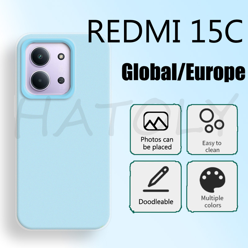 Phone Cases Europe - เคส Redmi 15C รุ่น Global 2in1