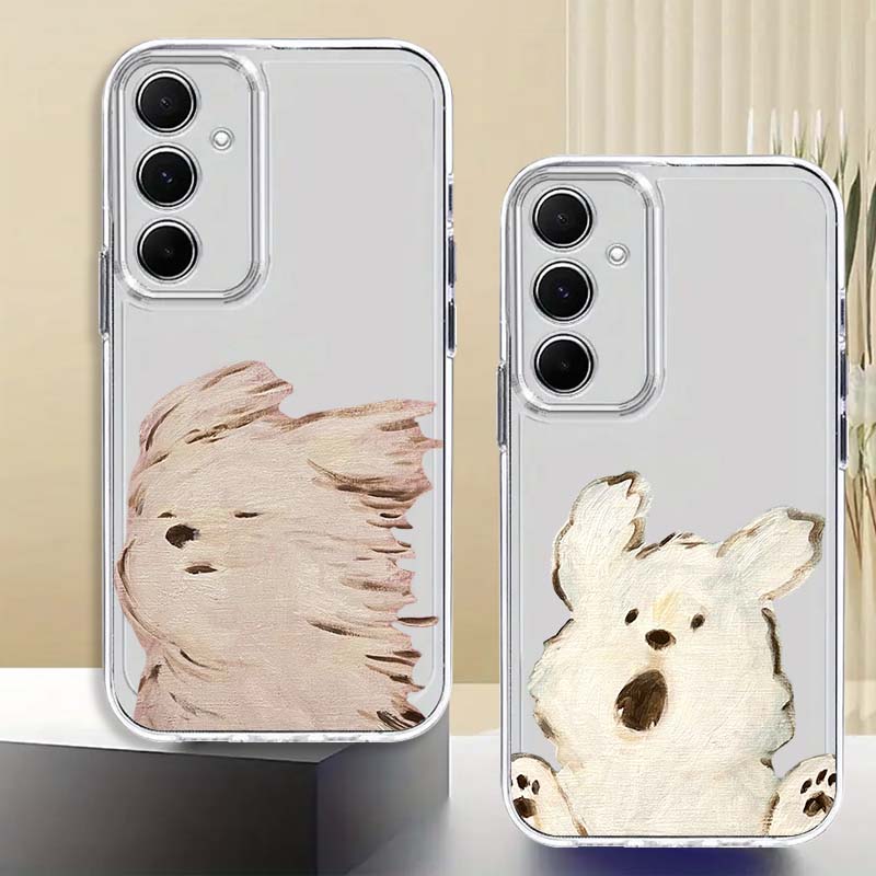 Phone Cases Funny - ตลกๆ การ์ตูนแกะสำหรับซัมซุงกาแล็กซี่ A73 A72 A71 A55