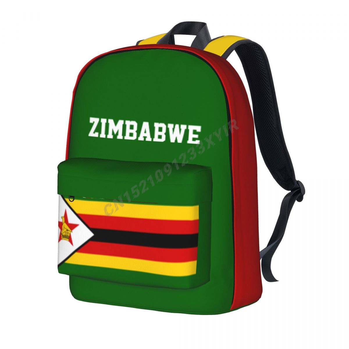 Phone Cases Zimbabwe - กระเป๋าเป้สะพายหลัง unisex ซิมบับเว Flag Stitch กระเป๋านักเรียน