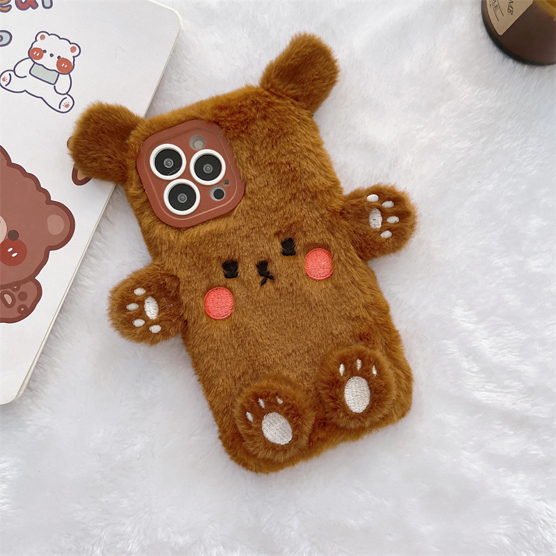 เคสโทรศัพท์คู่รักลายหมีการ์ตูน - Phone Cases For Iphone 13 บทวิจารณ์และราคา