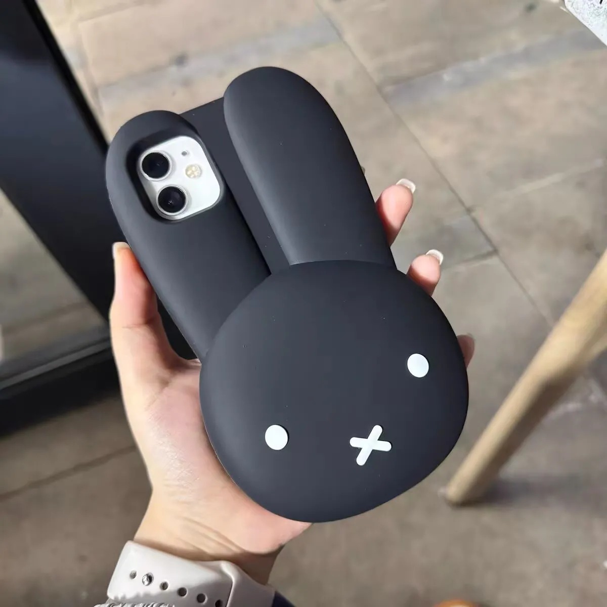 เคสโทรศัพท์ซิลิโคนสีดำลายมิฟฟี - Phone Cases Big W บทวิจารณ์และราคา