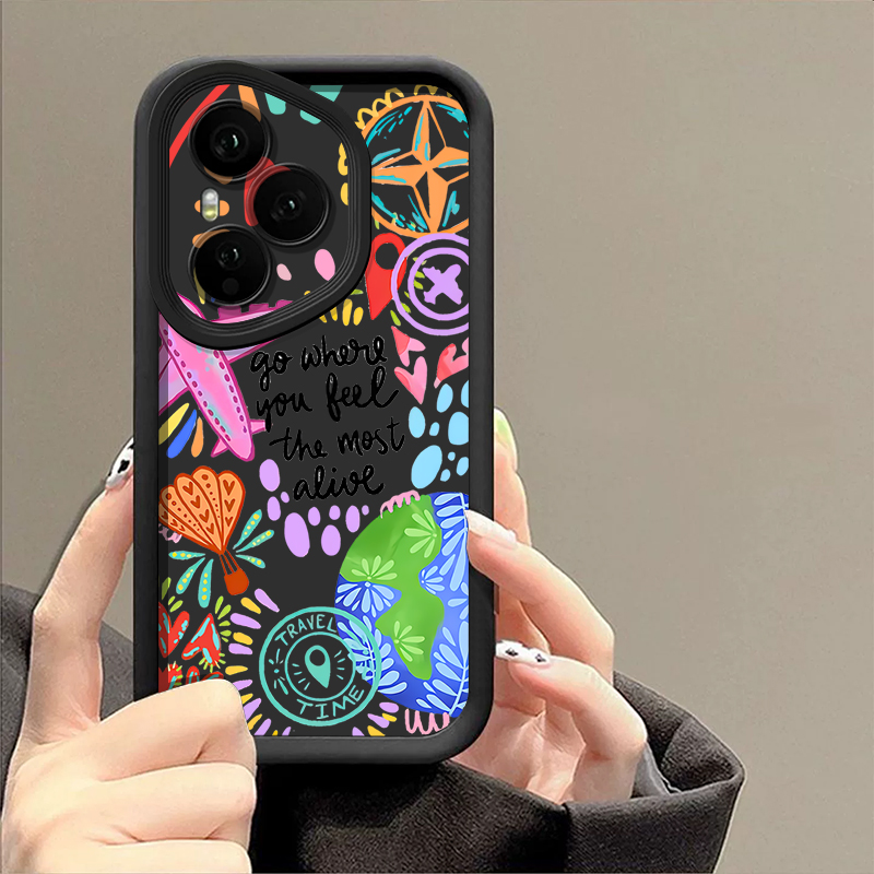 เคสโทรศัพท์ลายภาพวาดเครื่องบิน - Phone Cases Honor บทวิจารณ์และราคา