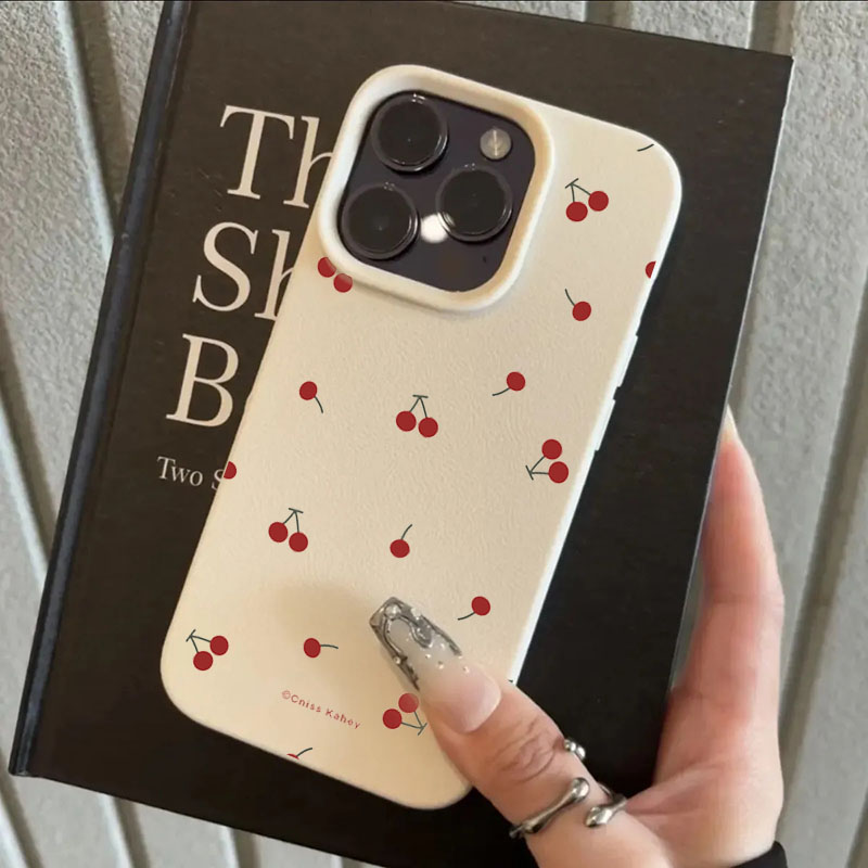 น่ารักการ์ตูนเชอร์รี่ลิ้นจี่รู - Cute Cartoon Case บทวิจารณ์และราคา