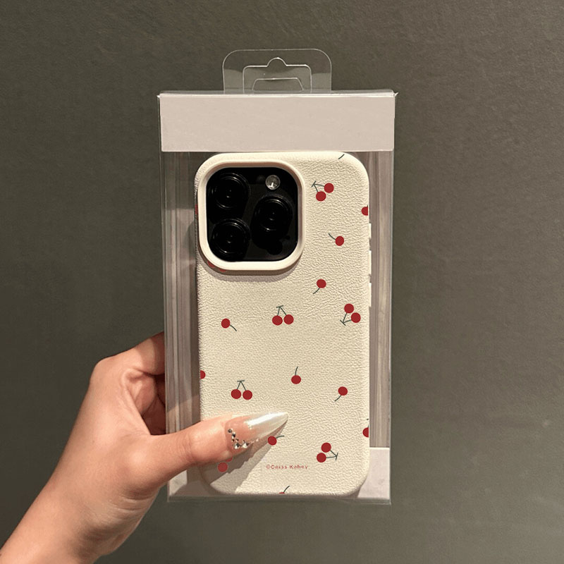 น่ารักการ์ตูนเชอร์รี่ลิ้นจี่รู - Cute Cartoon Case บทวิจารณ์และราคา