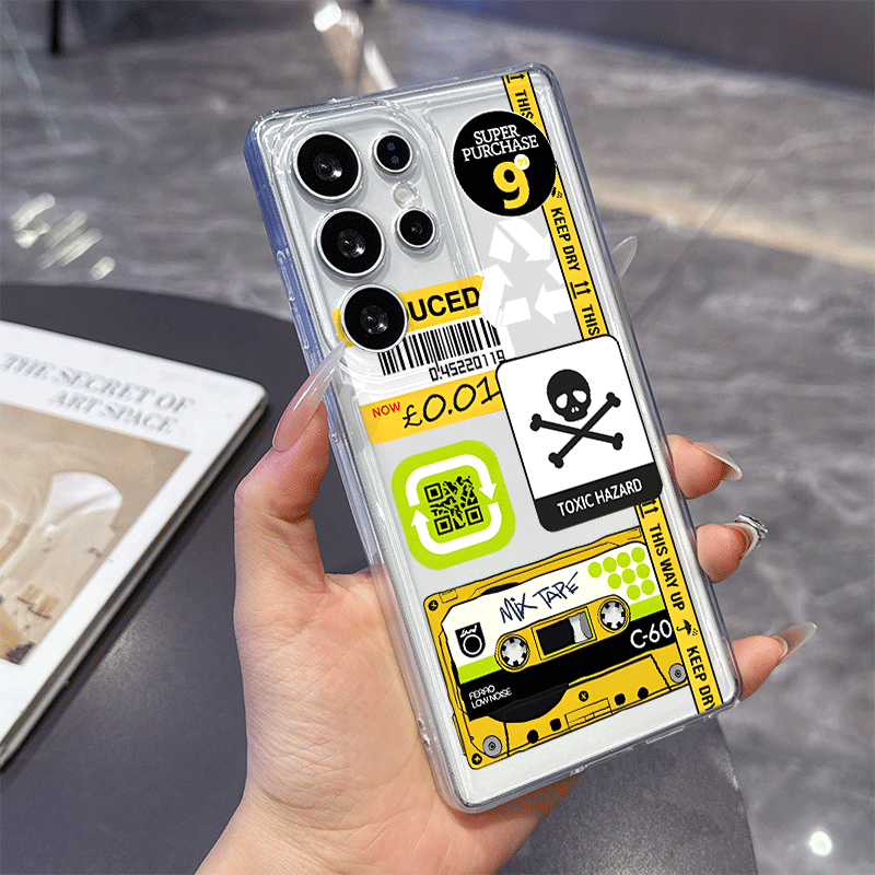 เคสโทรศัพท์ใสลายสติกเกอร์คอลลา - Phone Cases Funny บทวิจารณ์และราคา