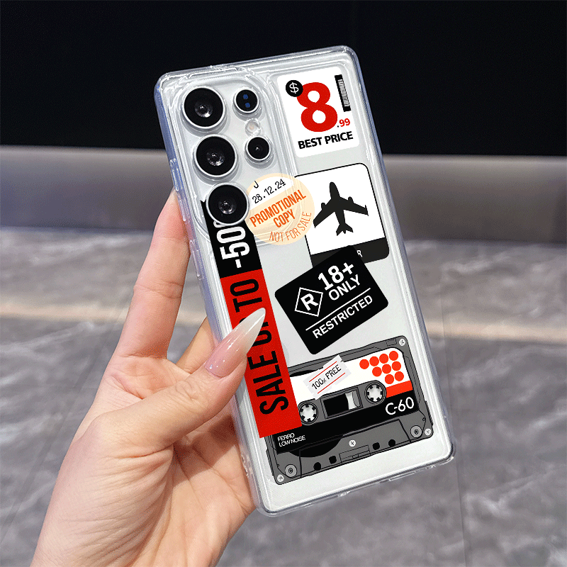 เคสโทรศัพท์ใสลายสติกเกอร์คอลลา - Phone Cases Funny บทวิจารณ์และราคา