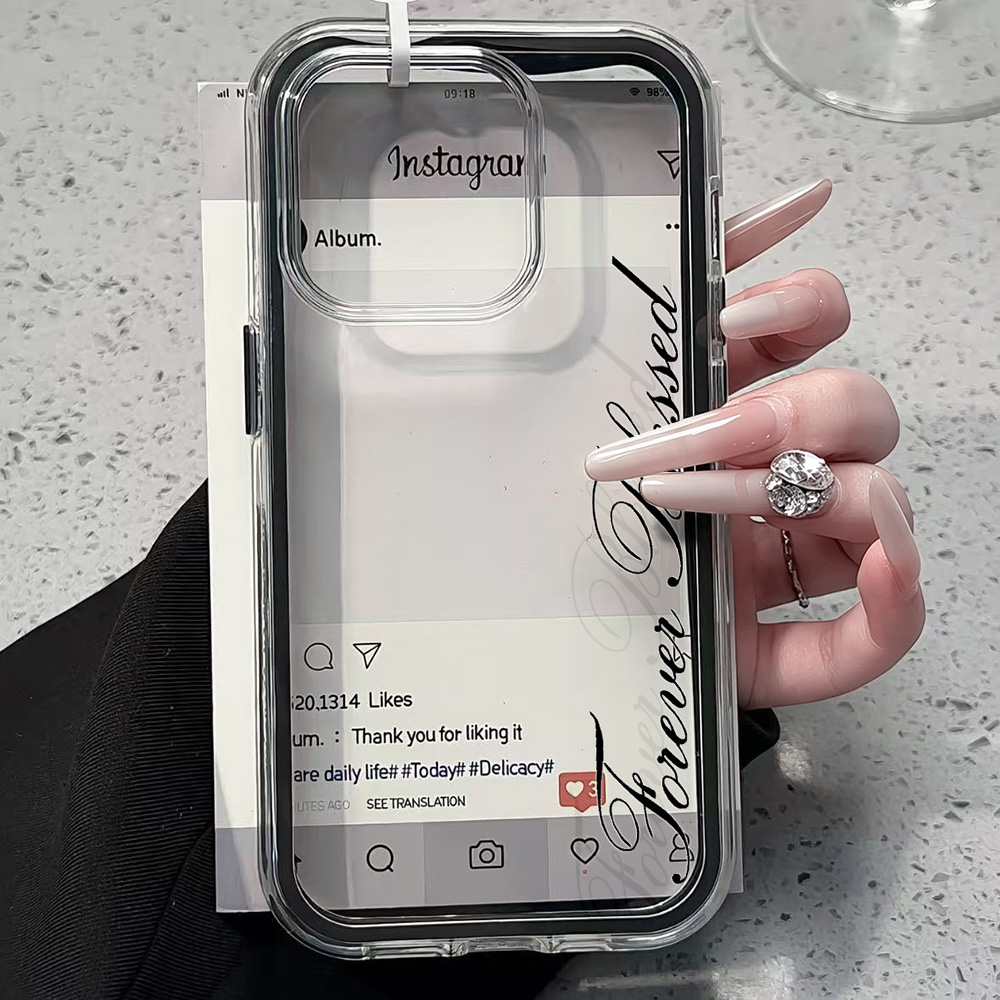 เคสโทรศัพท์ใสเรียบง่าย Forever - Phone Cases Durable บทวิจารณ์และราคา