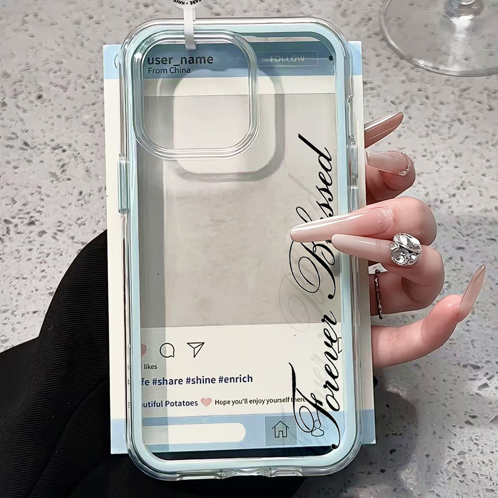เคสโทรศัพท์ใสเรียบง่าย Forever - Phone Cases Durable บทวิจารณ์และราคา
