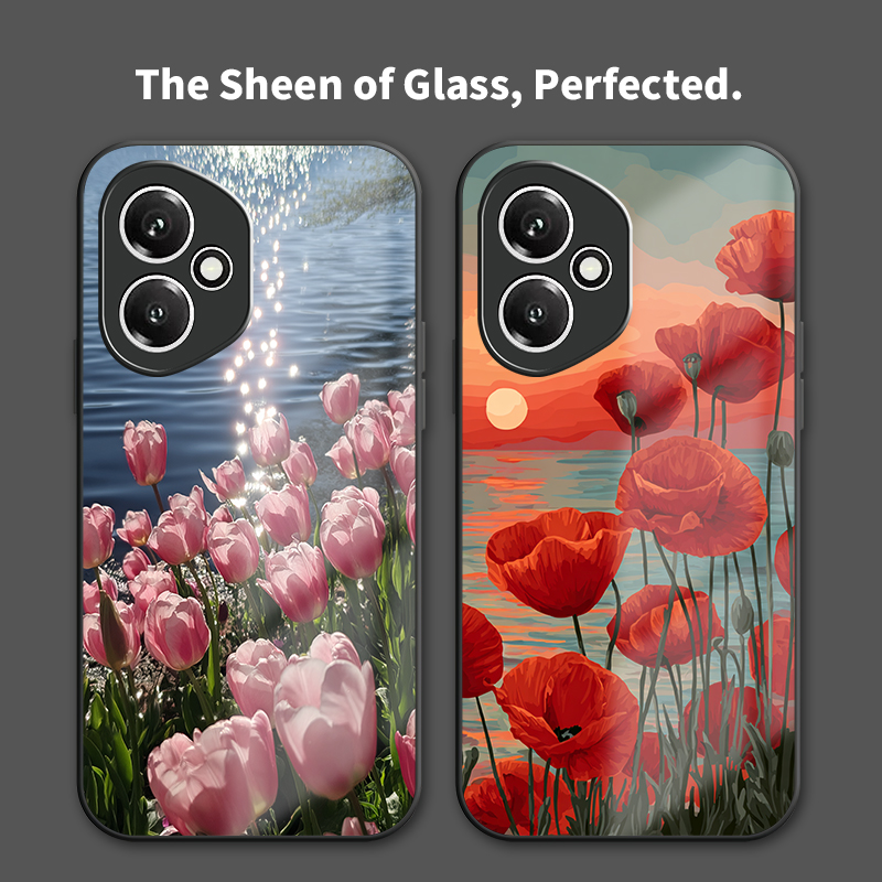 เคสโทรศัพท์ลายดอกทิวลิปสำหรับ  - Phone Cases Honor บทวิจารณ์และราคา