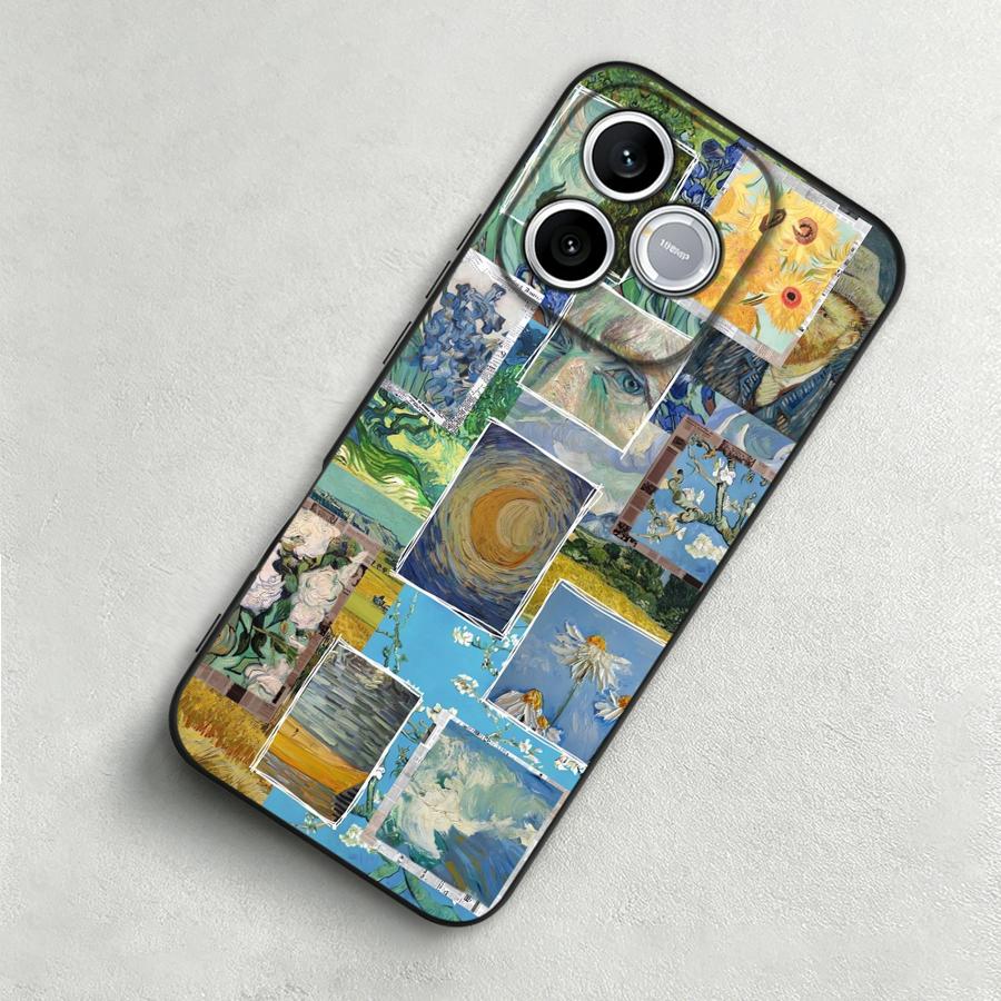เคสโทรศัพท์ลายภาพวาดแวนโก๊ะสำห - Phone Cases Honor บทวิจารณ์และราคา