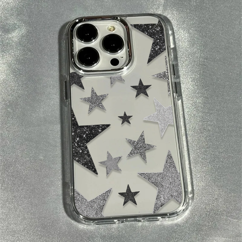 เคสโทรศัพท์ใสลายดาวระยิบระยับท - Phone Cases Pinterest บทวิจารณ์และราคา