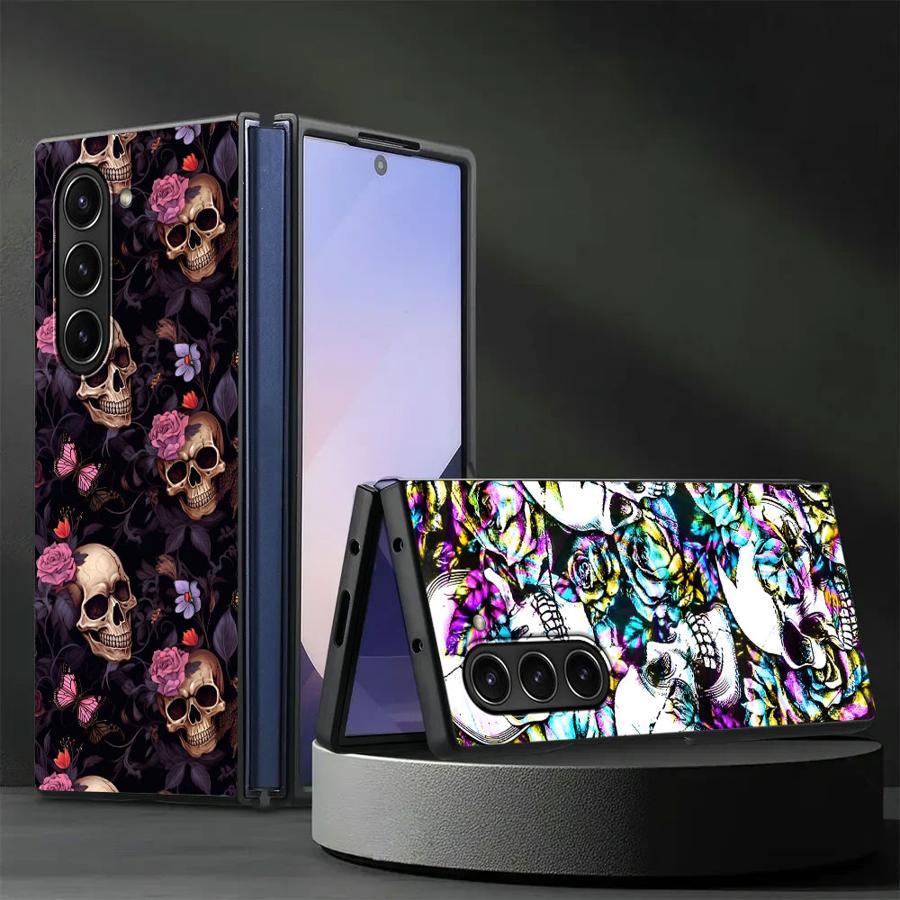 Skull Art สําหรับ Samsung Gala - Phone Cases Z Fold 5 บทวิจารณ์และราคา
