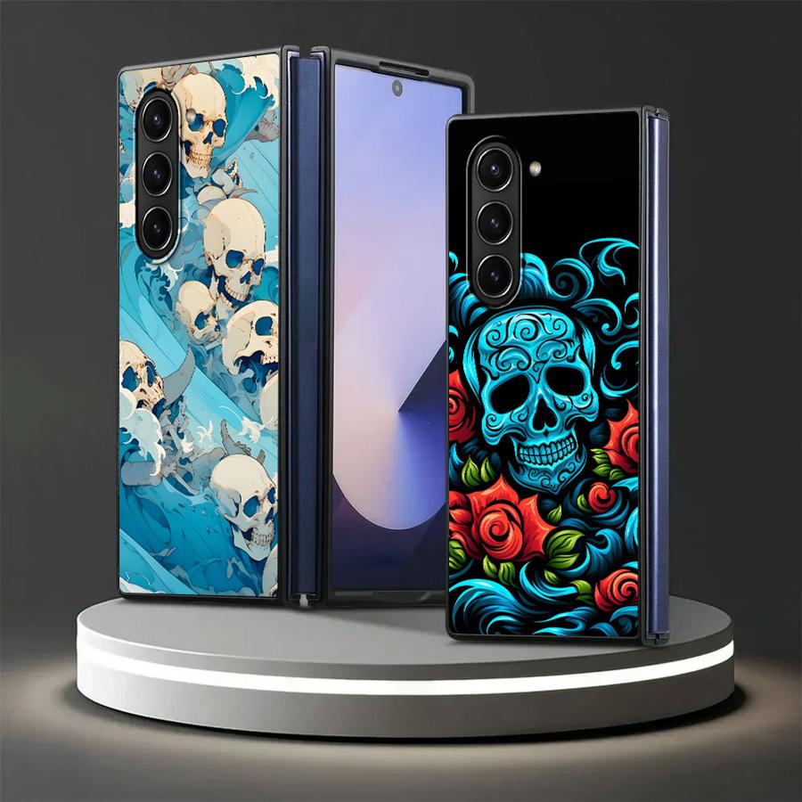 Skull Art สําหรับ Samsung Gala - Phone Cases Z Fold 5 บทวิจารณ์และราคา