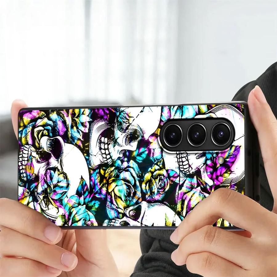 Skull Art สําหรับ Samsung Gala - Phone Cases Z Fold 5 บทวิจารณ์และราคา