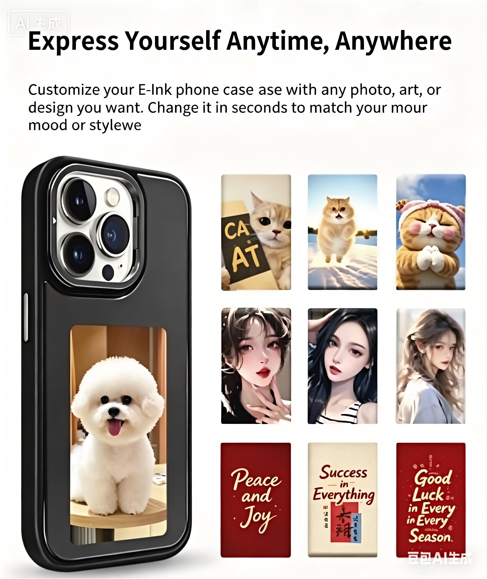 เคสโทรศัพท์ NFC Smart E-ink แบ - Phone Cases Diy บทวิจารณ์และราคา