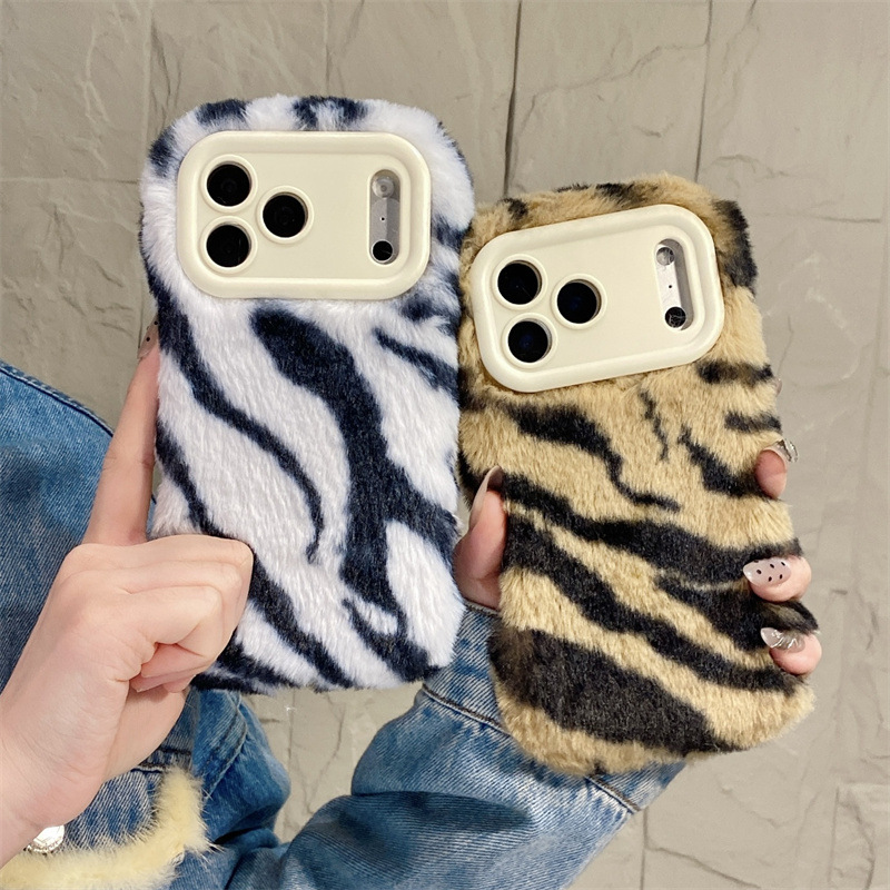 เคสโทรศัพท์ลายม้าลายหรูหรา ขนป - Phone Cases For Iphone 13 บทวิจารณ์และราคา