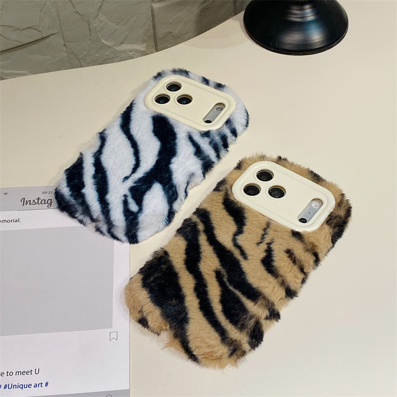 เคสโทรศัพท์ลายม้าลายหรูหรา ขนป - Phone Cases For Iphone 13 บทวิจารณ์และราคา
