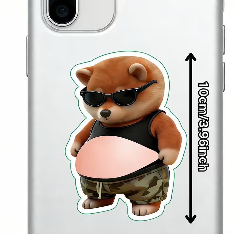 2/4 ชิ้น 3D ลูกสุนัขพร้อมแว่นต - Phone Cases Big W บทวิจารณ์และราคา