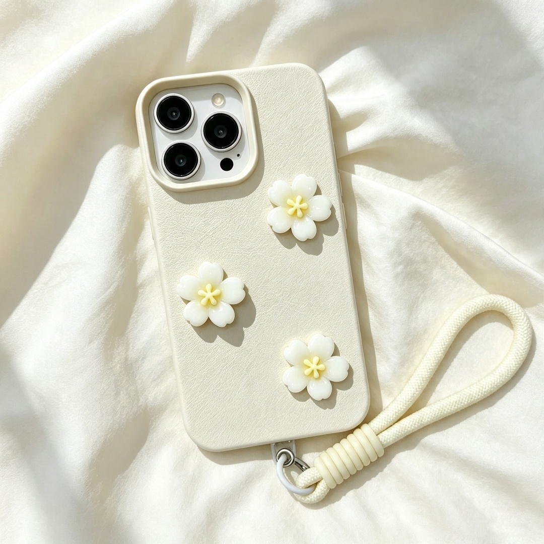 เคสโทรศัพท์ลายดอกซากุระ 3 มิติ - Phone Cases Girly บทวิจารณ์และราคา