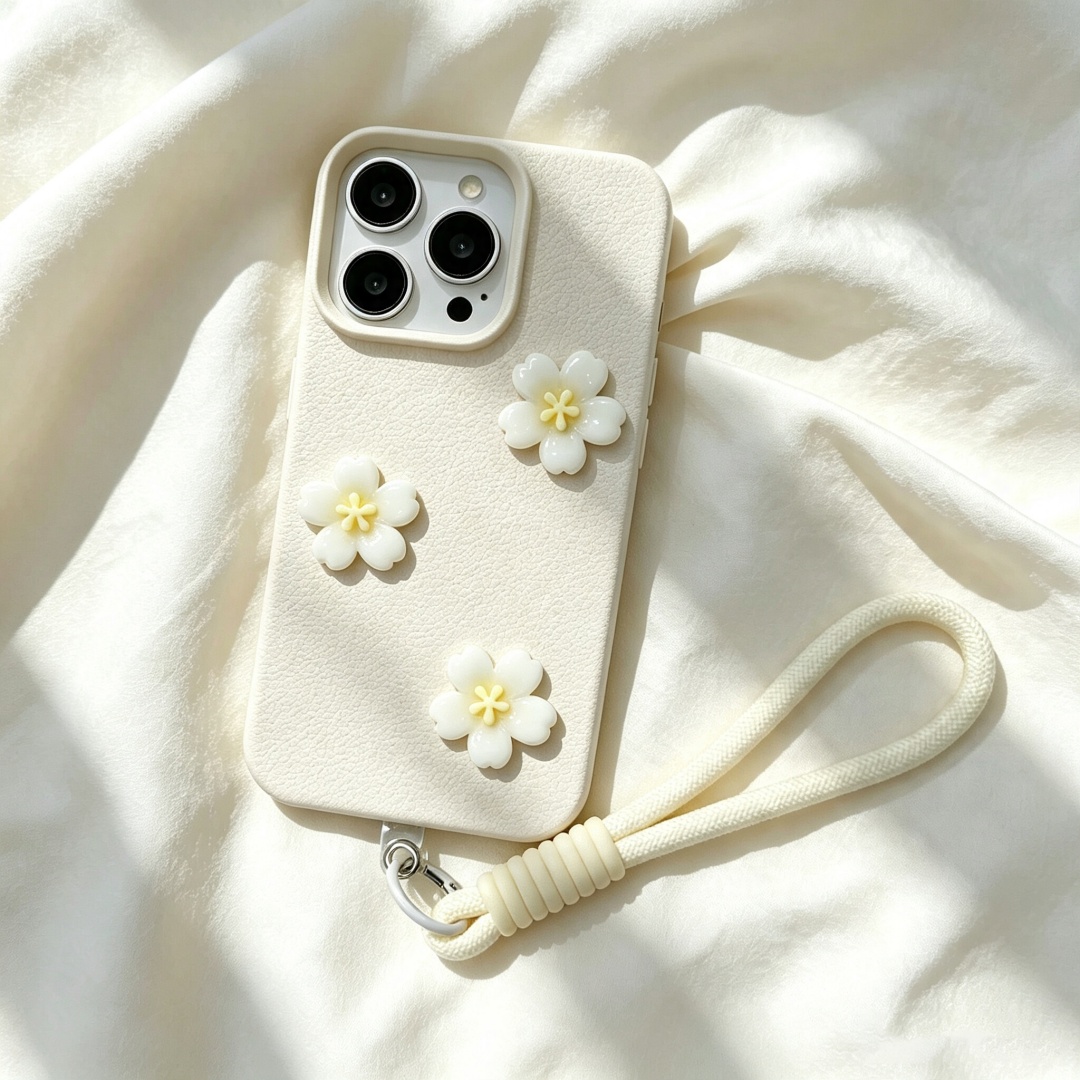 เคสโทรศัพท์ลายดอกซากุระ 3 มิติ - Phone Cases Girly บทวิจารณ์และราคา