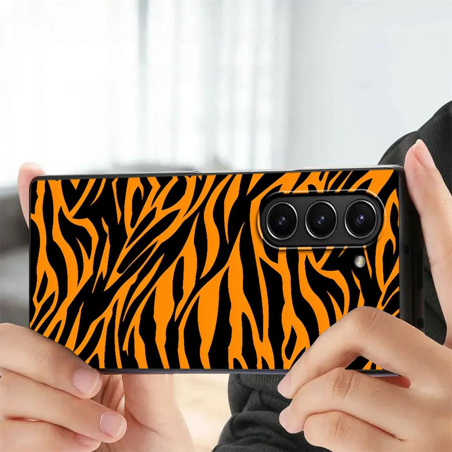 ม้าลายลายดอกทานตะวันกลับกรณีปก - Phone Cases Z Fold 5 บทวิจารณ์และราคา