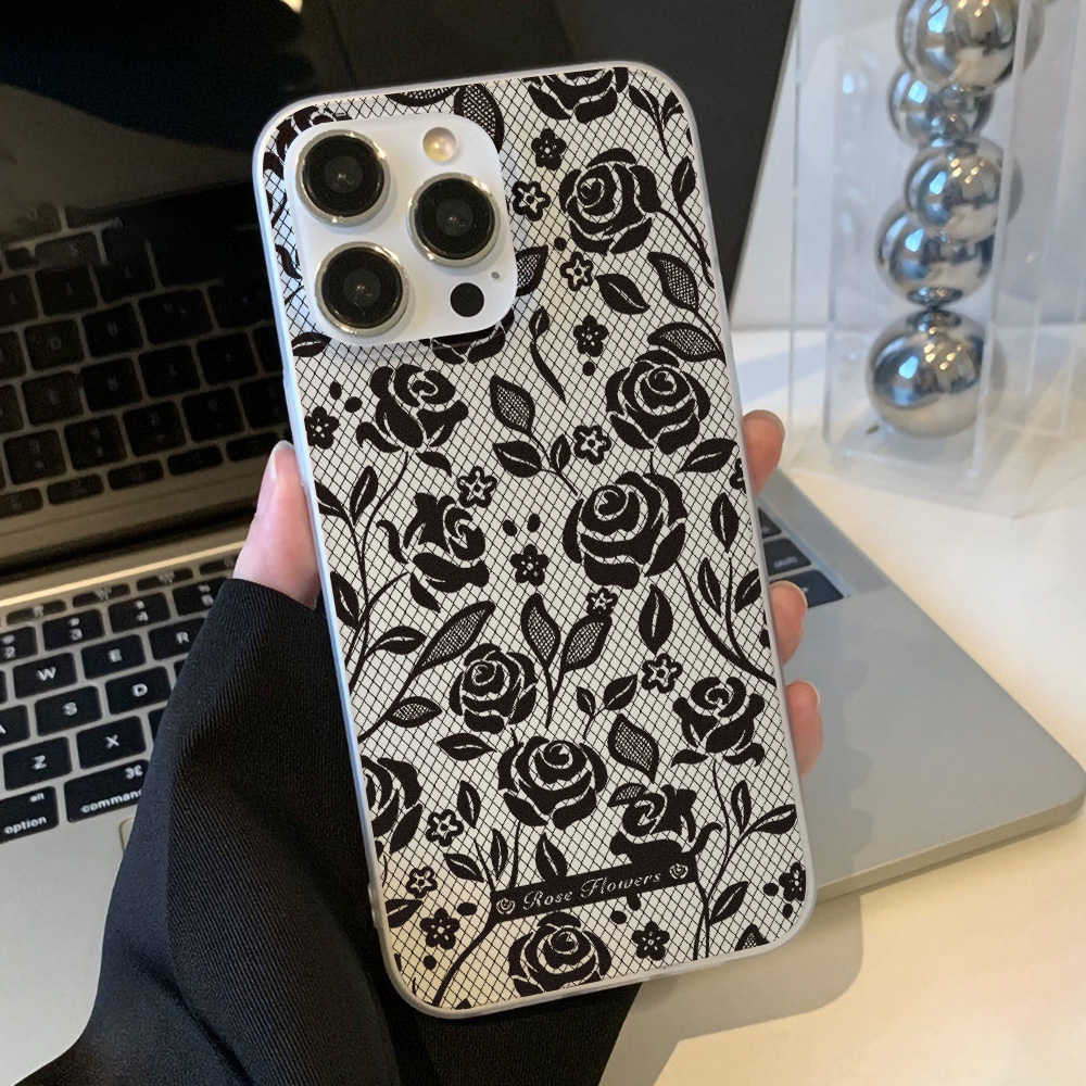 เคสโทรศัพท์ลายกุหลาบ ซิลิโคน ส - Phone Cases Durable บทวิจารณ์และราคา