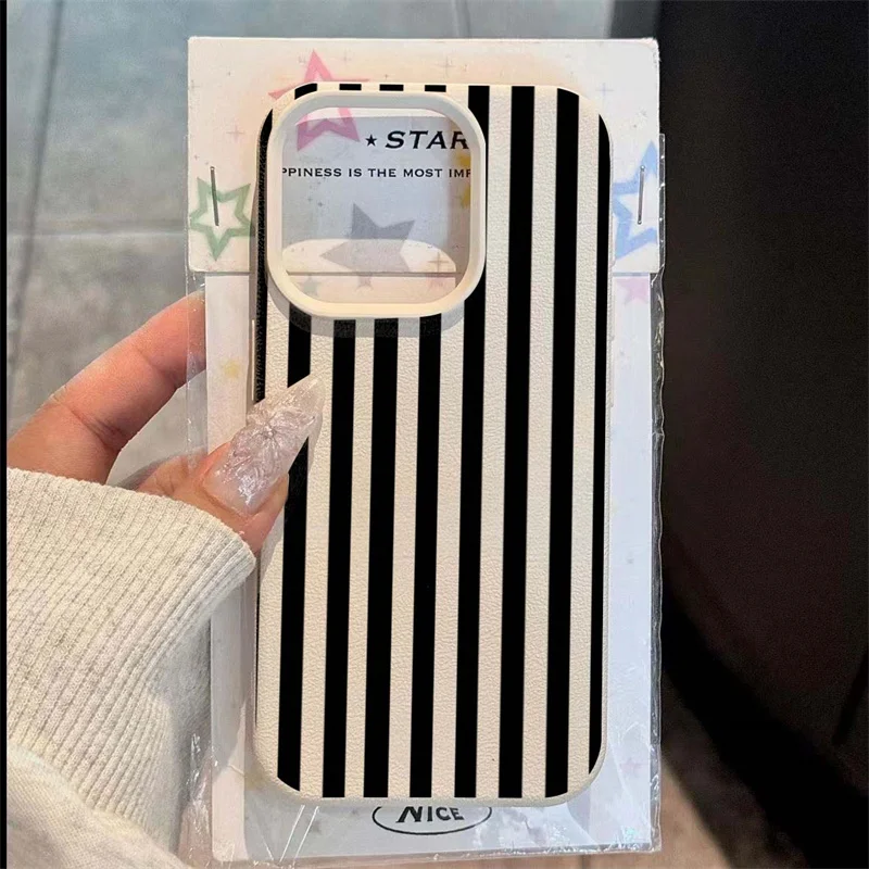 สีสันลายMinimalist INSคู่สําหร - Phone Cases Durable บทวิจารณ์และราคา