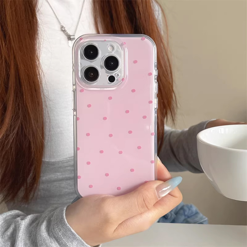 เคสโทรศัพท์ลายการ์ตูนจุดสีฟ้าช - Phone Cases Girly บทวิจารณ์และราคา