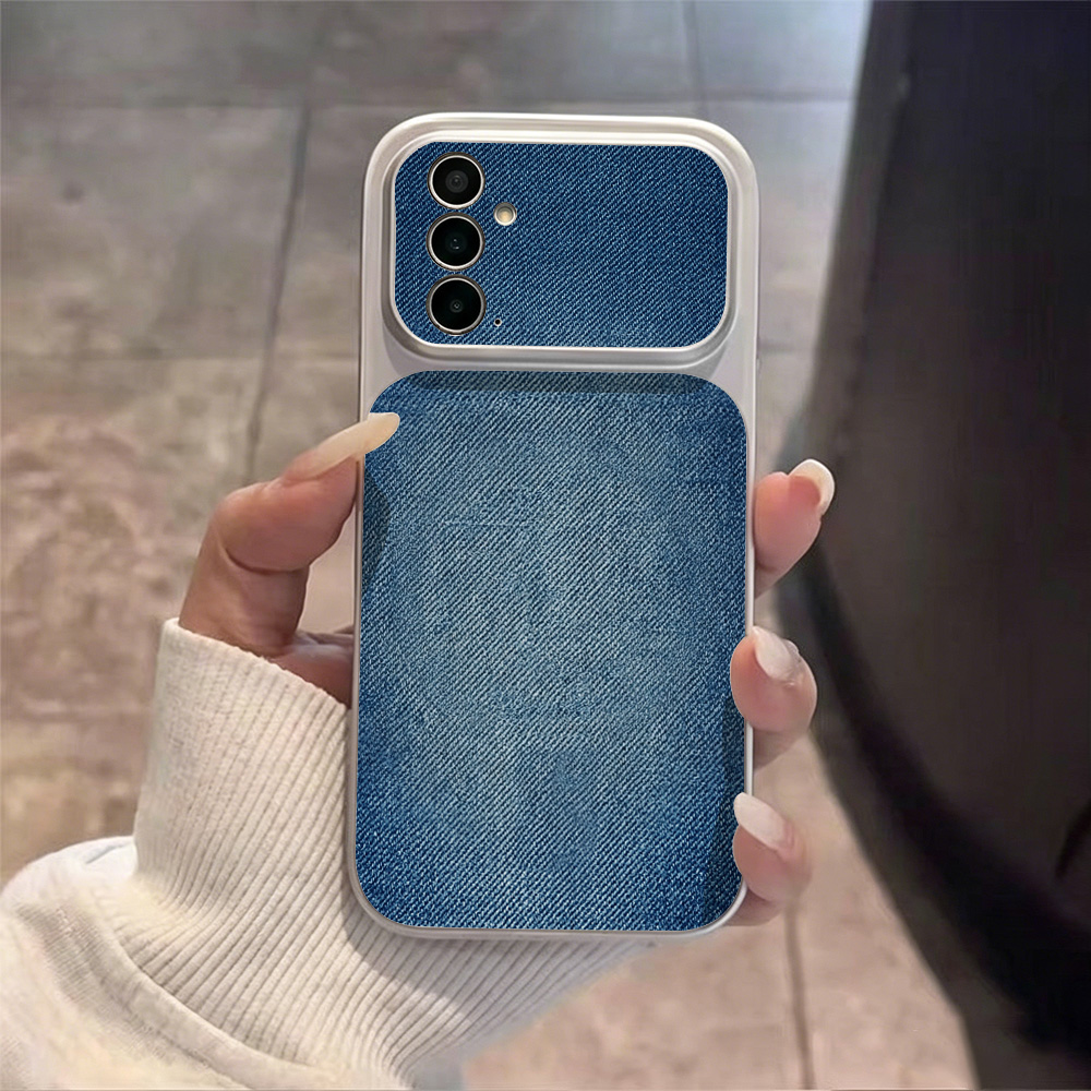 เคสโทรศัพท์หนัง PU สีน้ำเงินสไ - Phone Cases Quality บทวิจารณ์และราคา