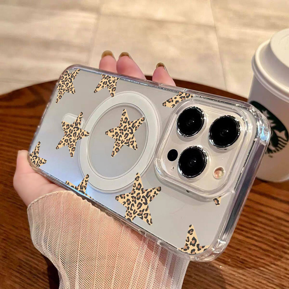 เคสโทรศัพท์ลายดาวเสือดาวสำหรับ - Phone Cases Girly บทวิจารณ์และราคา