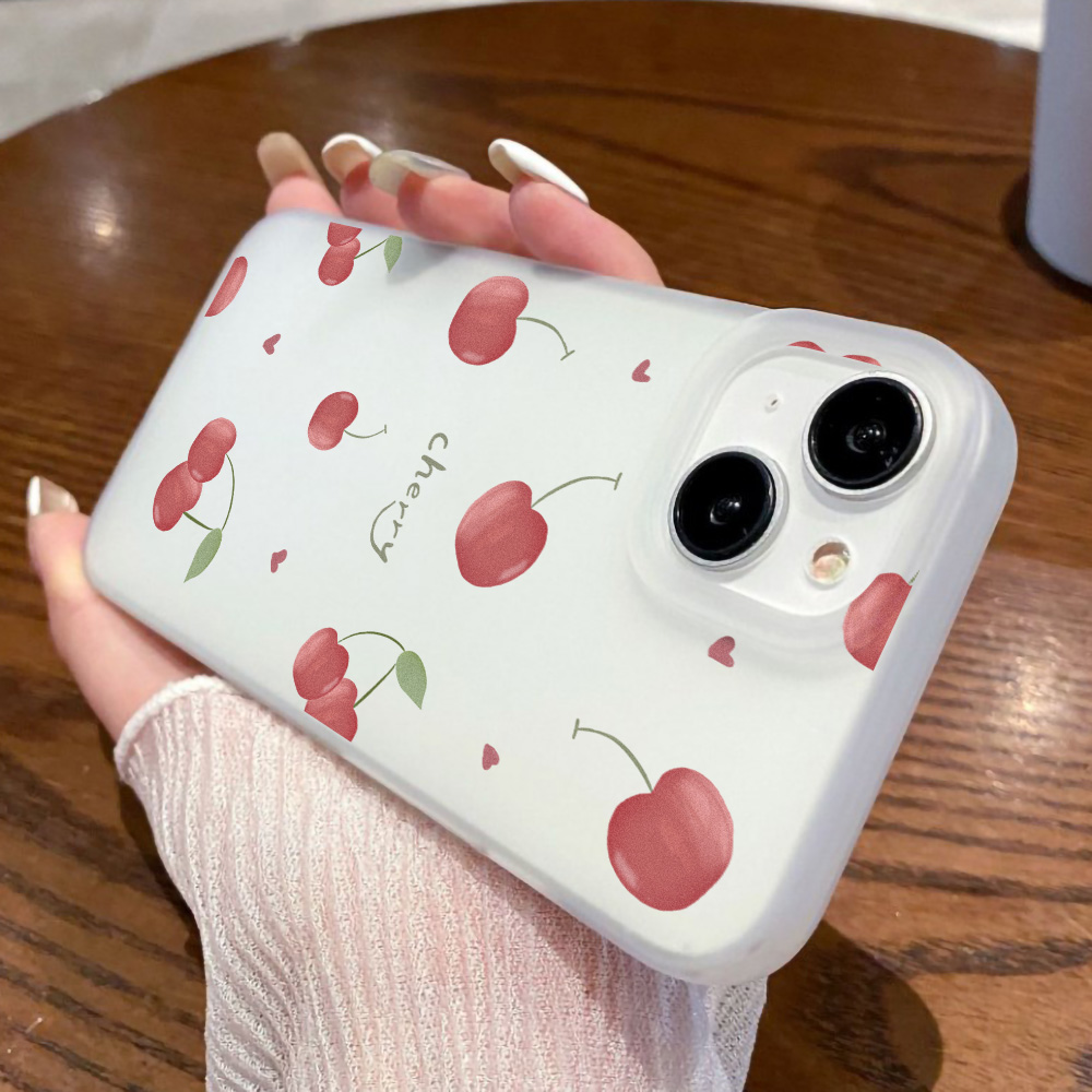 เคสโทรศัพท์ลายเชอร์รี่แบบด้านส - Phone Cases For Iphone 13 บทวิจารณ์และราคา