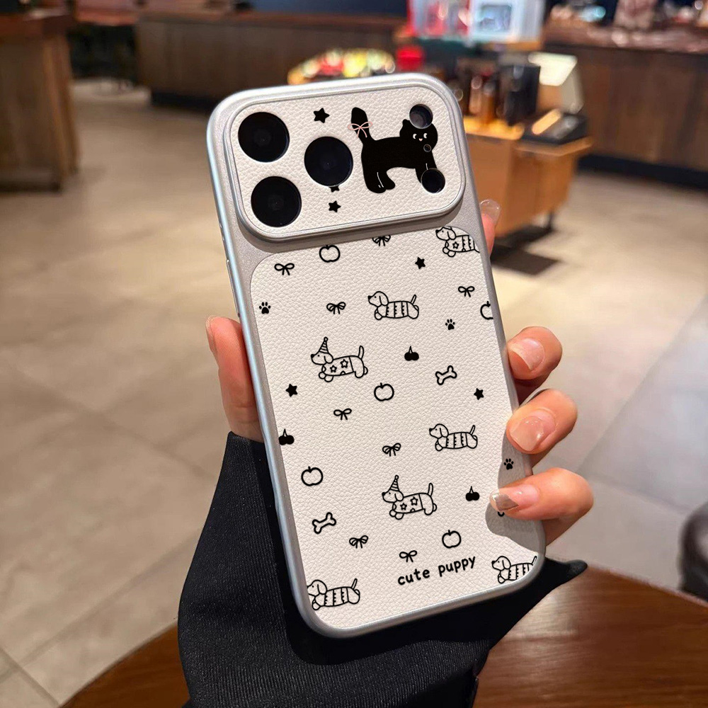 เคสโทรศัพท์หนังลายสุนัขน่ารัก  - Phone Cases Quality บทวิจารณ์และราคา