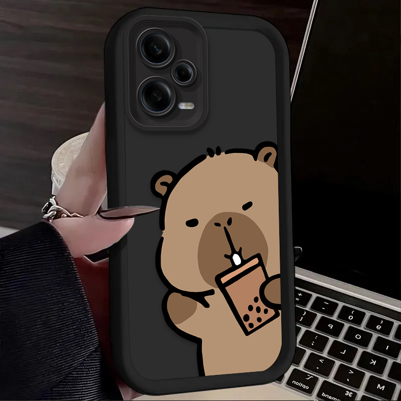การ์ตูนน่ารักคาปิบาร่าเคสโทรศั - Cute Cartoon Case บทวิจารณ์และราคา