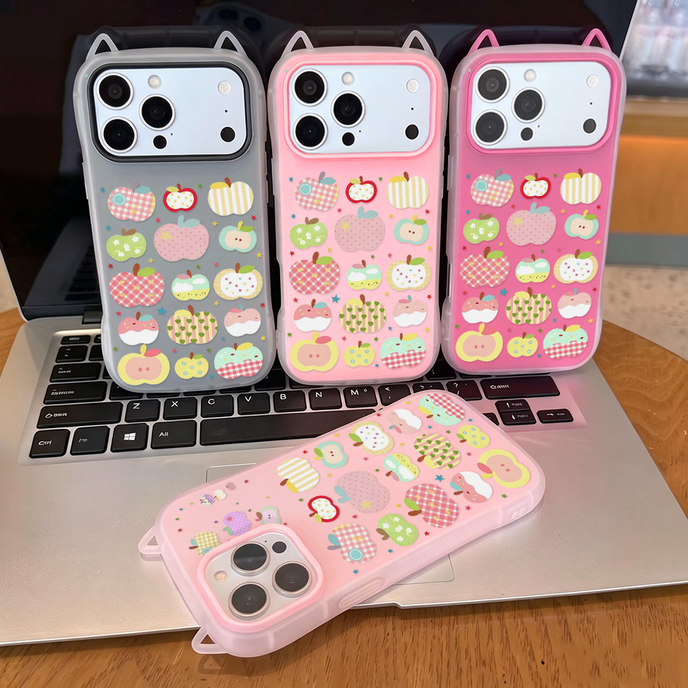เคสโทรศัพท์ลายเจลลี่รูปหูแมว 2 - Phone Cases Girly บทวิจารณ์และราคา