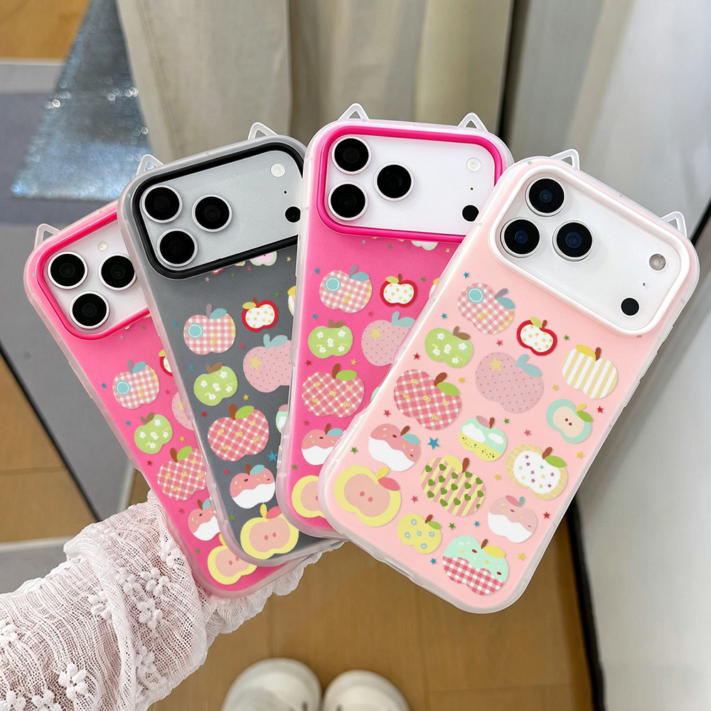 เคสโทรศัพท์ลายเจลลี่รูปหูแมว 2 - Phone Cases Girly บทวิจารณ์และราคา