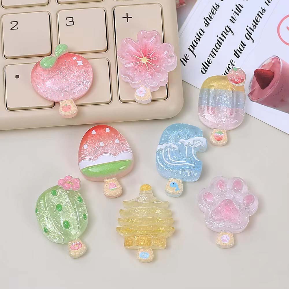 ชาร์มเรซิ่นรูปไอศกรีมใสสไตล์น่ - Phone Cases For Boys บทวิจารณ์และราคา