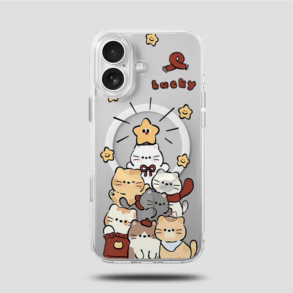 เคสโทรศัพท์ลายการ์ตูนแมวน่ารัก - Cute Cartoon Case บทวิจารณ์และราคา