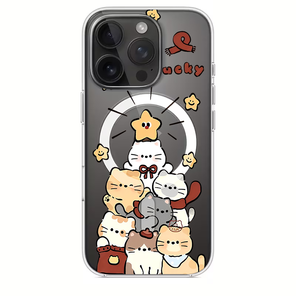 เคสโทรศัพท์ลายการ์ตูนแมวน่ารัก - Cute Cartoon Case บทวิจารณ์และราคา