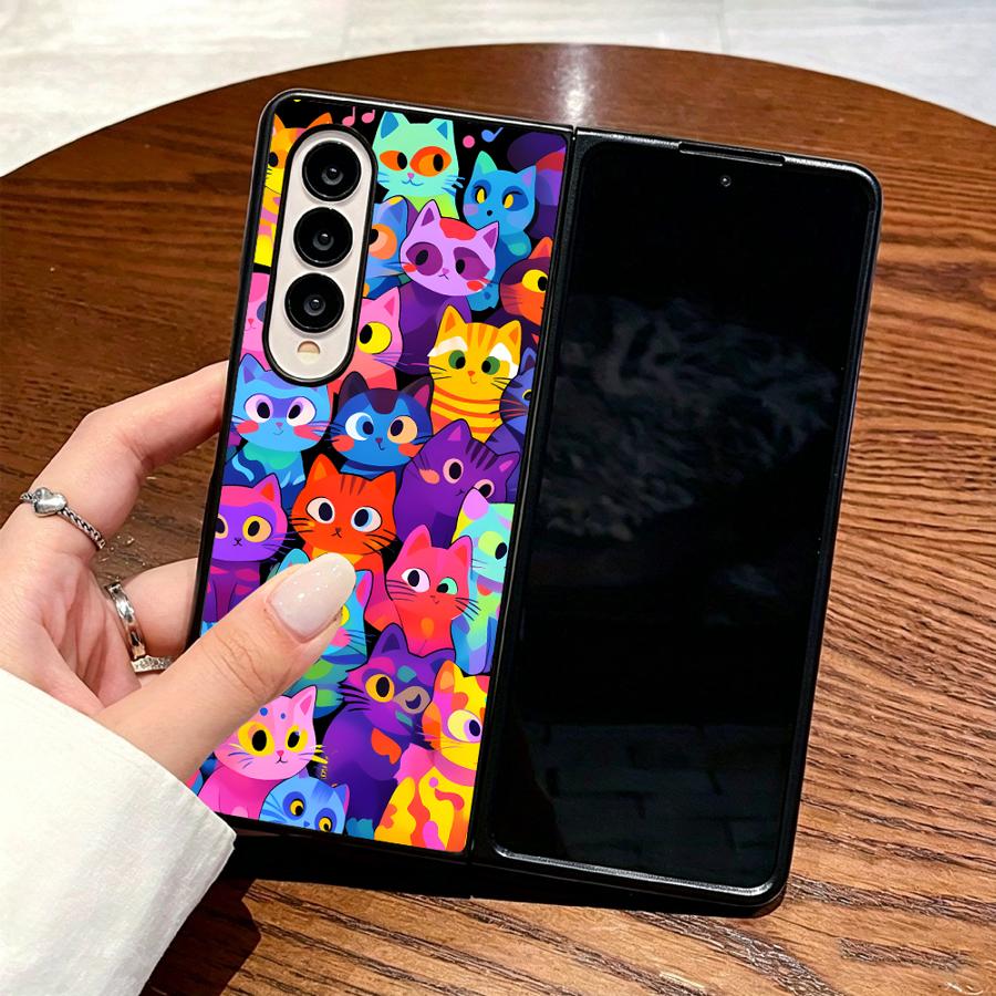 เคสโทรศัพท์แบบเต็มตัวลายแมว สำ - Phone Cases Z Fold 5 บทวิจารณ์และราคา